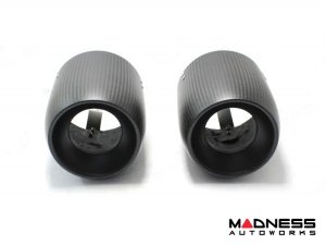 Alfa Romeo 4C Carbon Fiber Exhaust Tips Alfa Romeo 4C Carbon Fiber Exhaust Tips